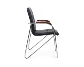 Стул Самба с деревянными подлокотниками SMB-02H Хром гальв. images