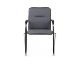 Стул Самба с деревянными подлокотниками SMB-02H Хром гальв. images