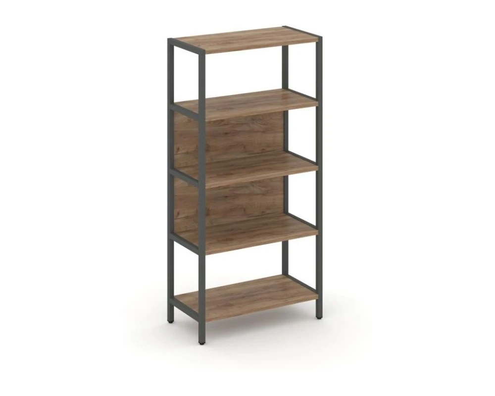 Односекционный стеллаж четырехярусный 810х400х1613 Шелф Систем / Shelf System