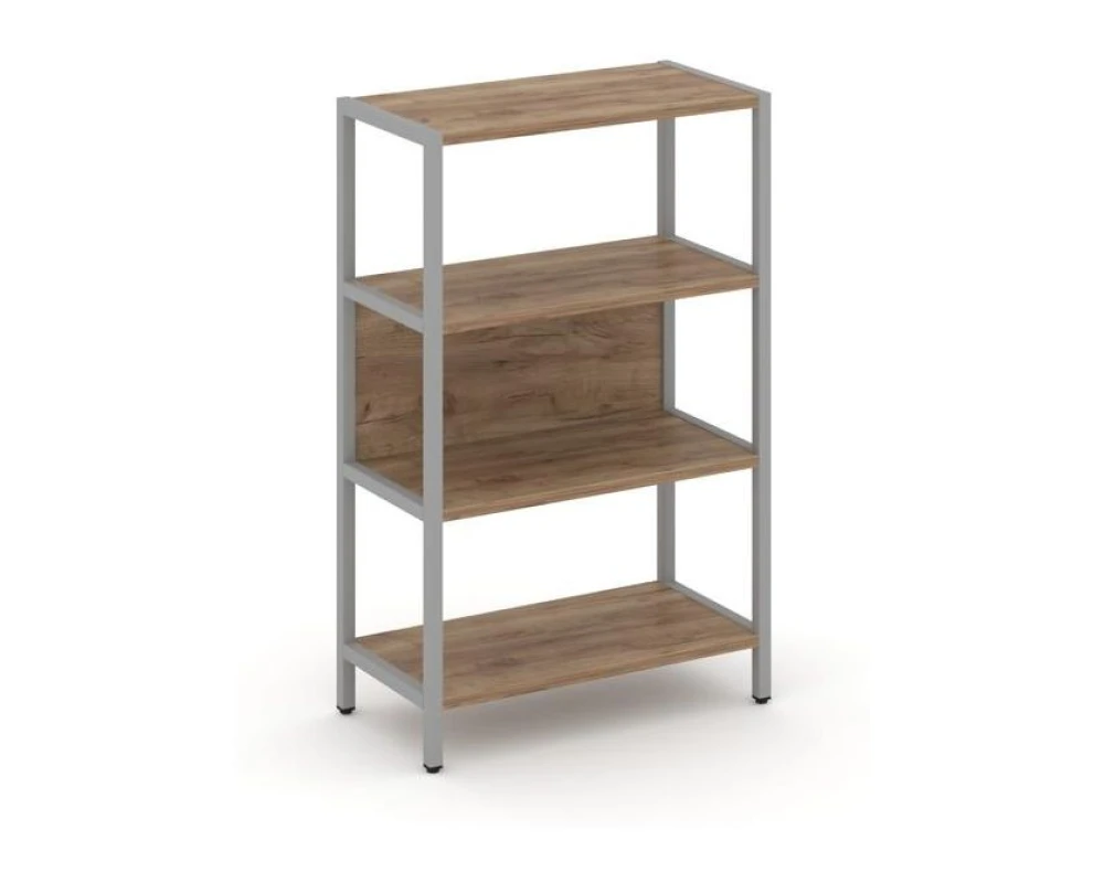 Односекционный стеллаж трехярусный 810х400х1246 Шелф Систем / Shelf System