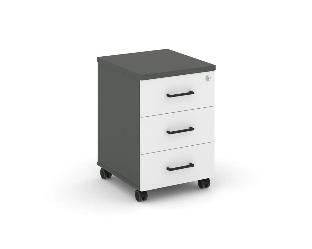 Тумба мобильная усил. колеса 416х460х611 Стайл Проджект / Style Project