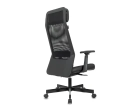 Кресло Бюрократ T-995/BLACK Сетка/Экокожа, Черный images