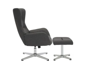 Кресло Everprof Эппл / Apple Ткань, Темно-серый images