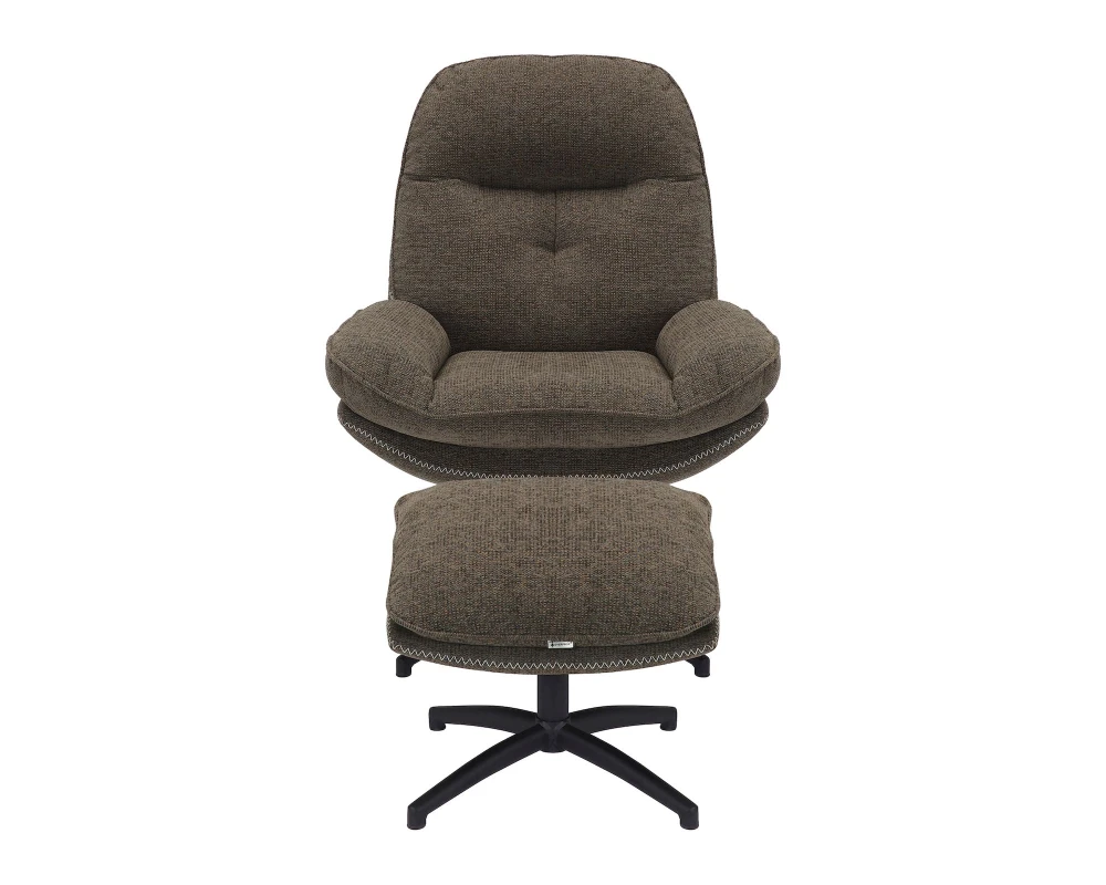 Кресло Everprof Лайм / Lime Ткань, Темно-коричневый