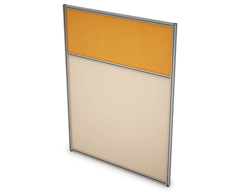 Перегородка напольная комби ЛДСП+Ткань 700x1300x29 АРГО