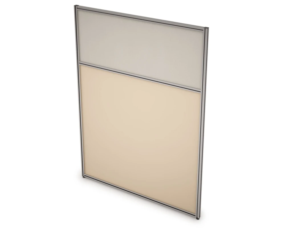 Перегородка напольная комби ЛДСП+Ткань 700x1300x29 АРГО