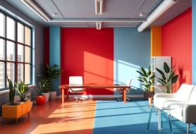 Влияние цвета на настроение в офисе: как оттенки управляют атмосферой и продуктивностью
