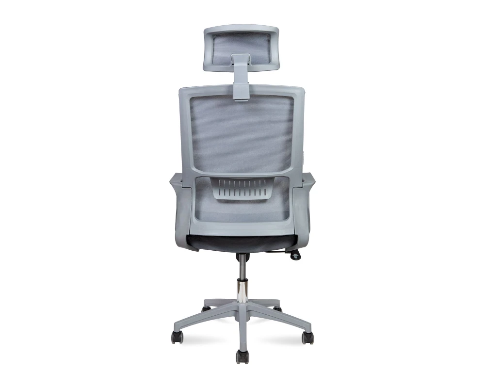 Кресло Norden Макс / Max Сетка/Ткань, Серый